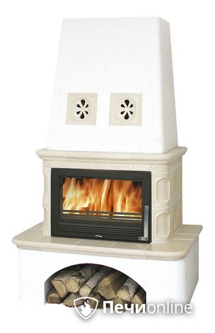 Печь-камин ABX Laponie, песчаная в Архангельске